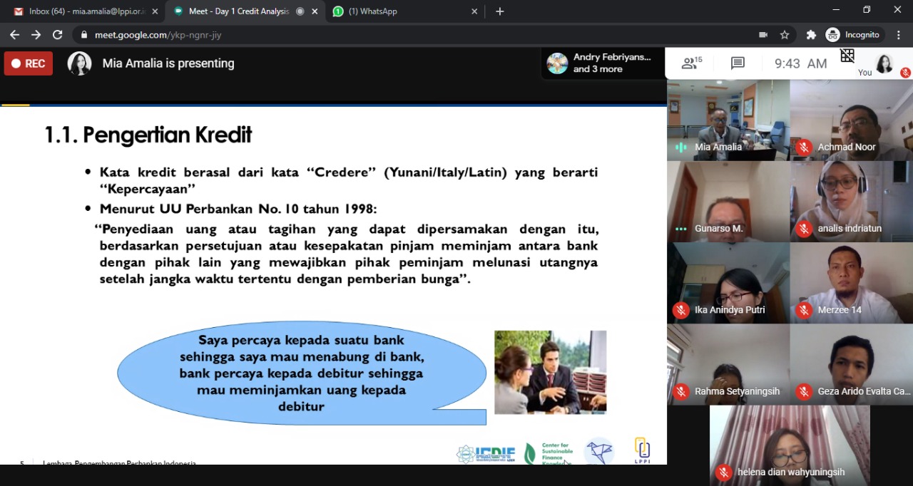 Online Learning Services - Credit Analysis Kementerian Keuangan Republik Indonesia