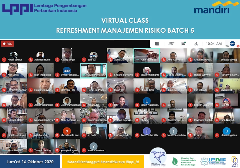 Online Learning Services - Refreshment Manajemen Risiko Batch 5 PT. Bank Mandiri