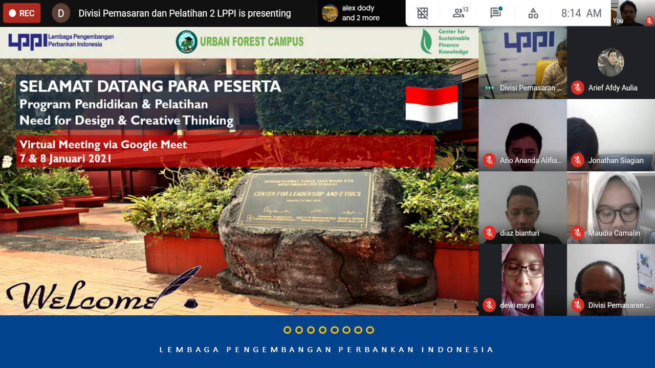 Online Learning Services - Need fot Design & Creative Thinking PT. Bank DKI