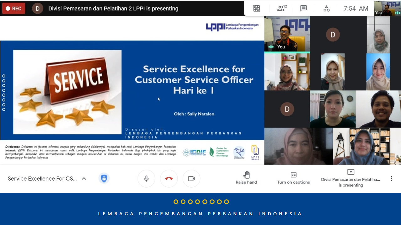 Online Learning Services - Service Excellence for Customer Service Officer