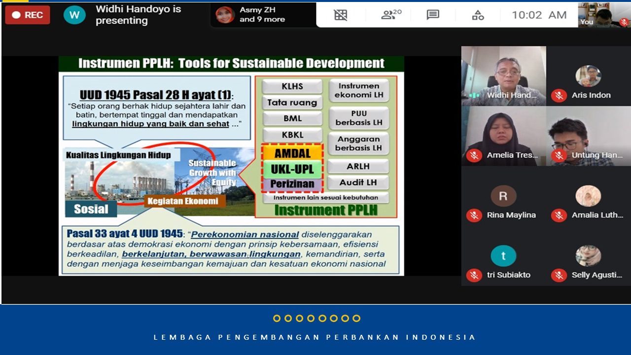 Online Learning Services - Training Analisis Lingkungan (TAL) Level Basic PT. Bank Syariah Indonesia