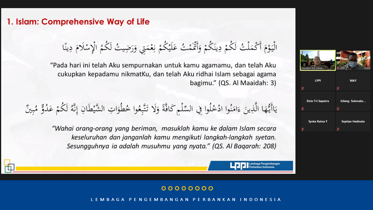 Online Learning Services - Pelatihan Dasar Perbankan Syariah Batch 120