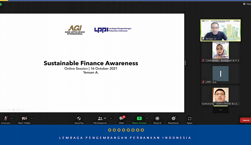 Online Learning Services - Sustainable Finance PT. Bank Artha Graha Internasional