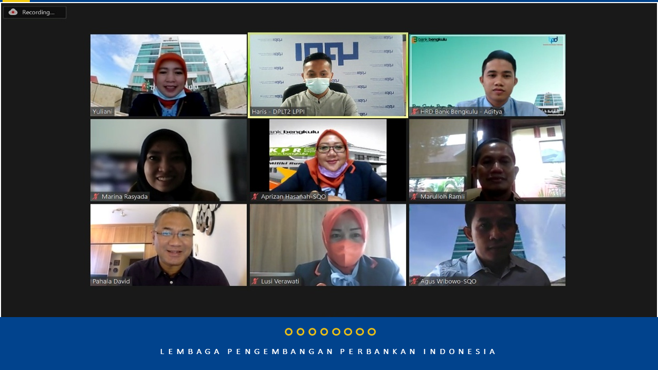 Online Lerning Services - Corporate Culture Bank Bengkulu