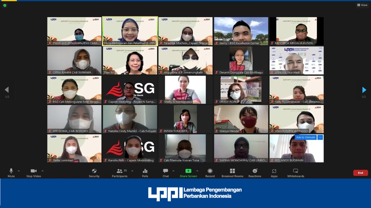 Online Learning Services - APU PPT Awareness Batch 10 Tahun 2022 PT. Bank SulutGo