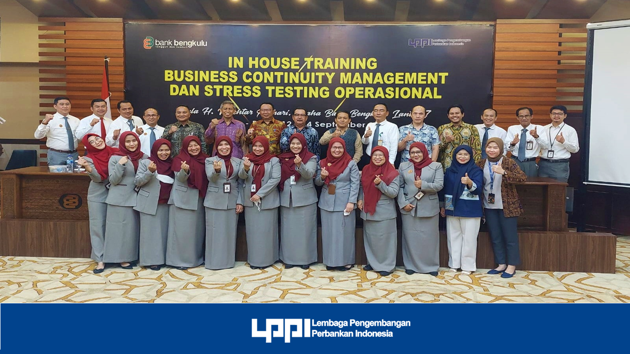 Program Pendidikan & Pelatihan Business Continuity Management & Stress Test Operational PT. Bank Bengkulu